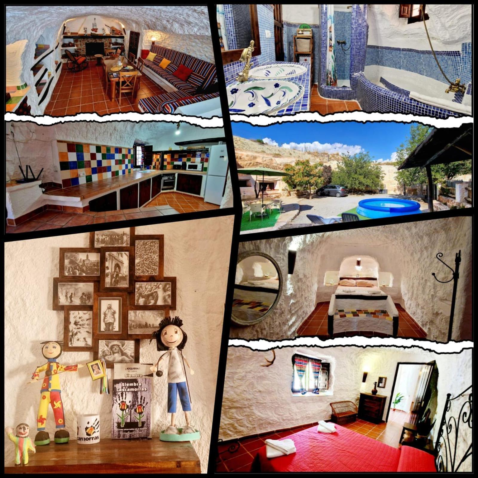 Casa Cueva Cascamorras "Capricho Andaluz" Баса Екстер'єр фото